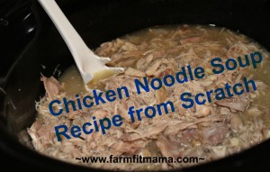 chicken noodle recipe from scratch