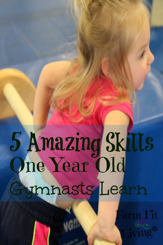 5 Amazing Skills One Year Old Gymnasts Learn
