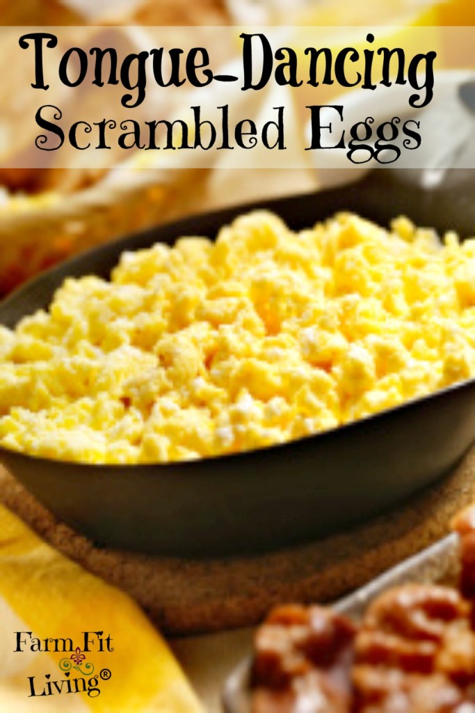 tongue dancing scrambled eggs