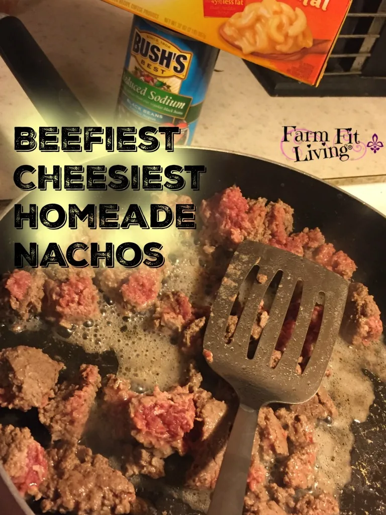 Beefiest Cheesiest Homemade Nachos