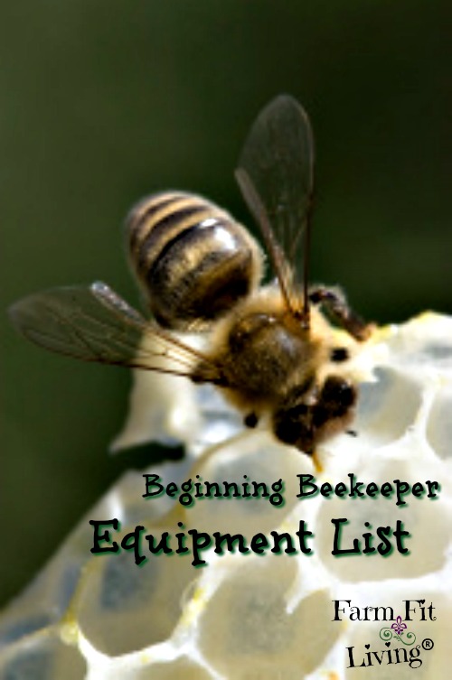 Beginning Beekeeping Equipment