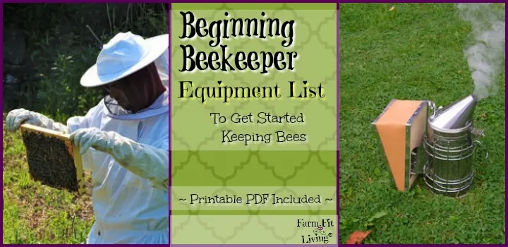 Beginning Beekeeper Equipment List