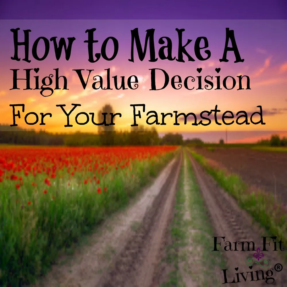 High Value Decision