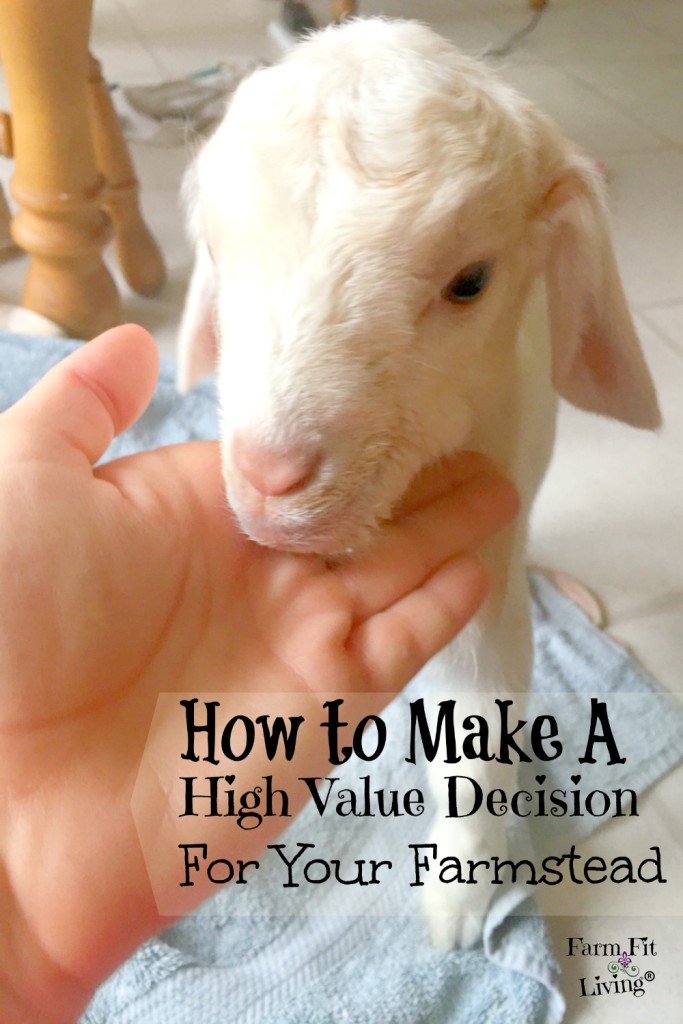 high value decision