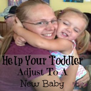 Help your toddler adjust to a new baby