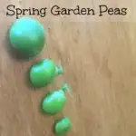 freeze spring garden peas