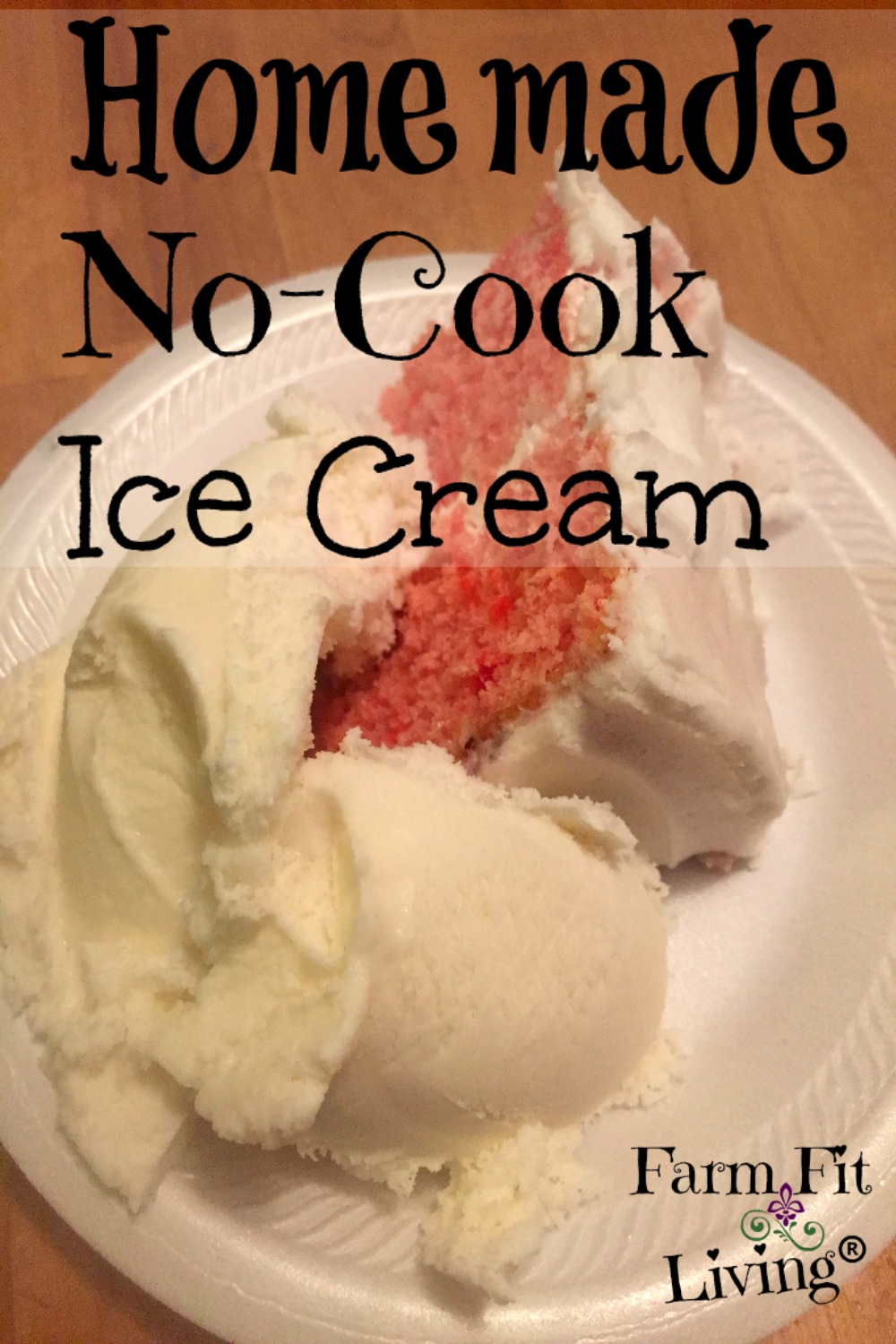 Homemade No-Cook Ice Cream Recipe | Farm Fit Living