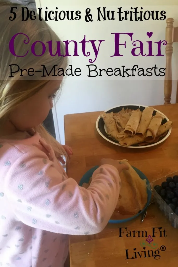 County Fair Week Pre-Made Breakfasts