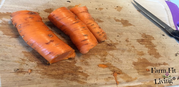Freeze Fresh Carrots