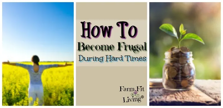 become frugal during hard times