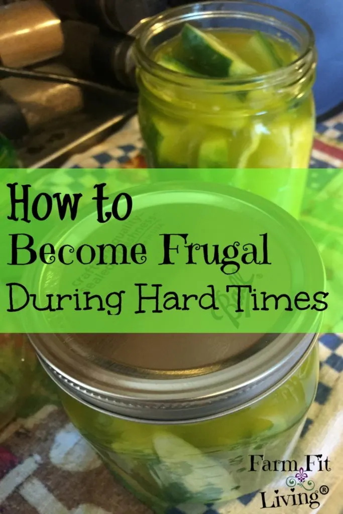 become frugal