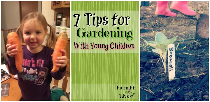 tips for gardening with children