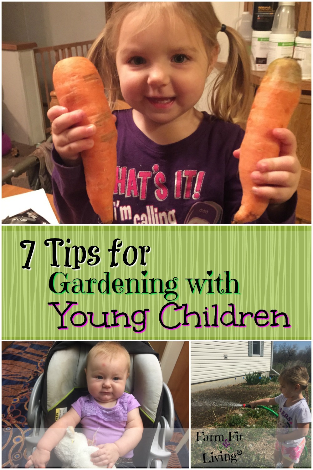 tips for gardening with young children
