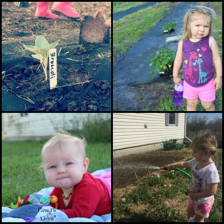 tips for gardening with children