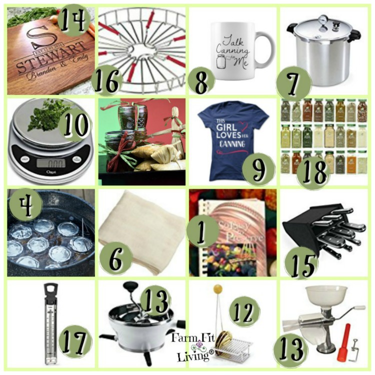 Gift Ideas for Home Canners
