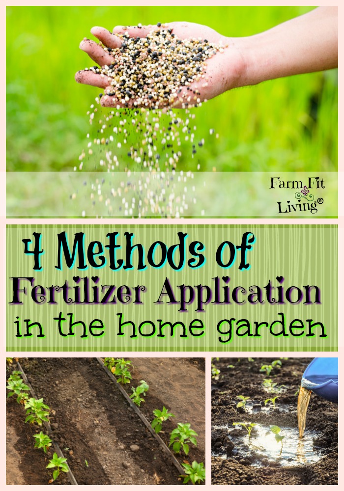 Methods of Fertilizer Application in the Home Garden