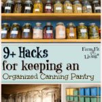 9+ Hacks for Keeping an Organized Canning Pantry