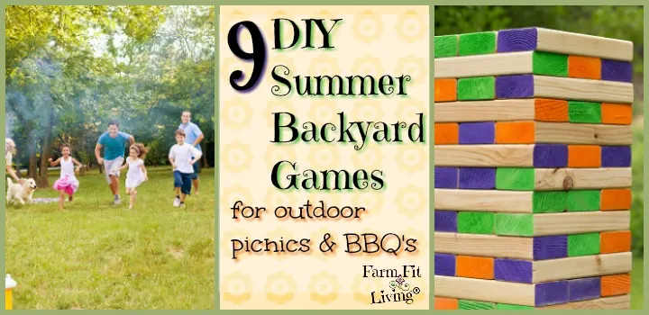 DIY Summer Backyard Games for Outdoor Picnics