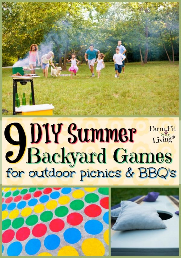 9 DIY Summer Backyard Games for Outdoor Picnics and BBQ's