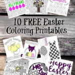 Free Easter Coloring Printables