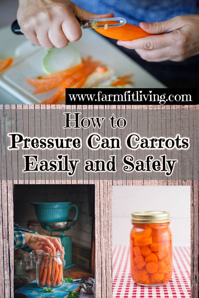 How to Pressure Can Carrots