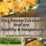 Easy Freezer Casseroles that are Healthy and Inexpensive