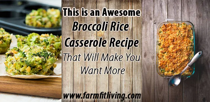 awesome broccoli rice casserole recipe