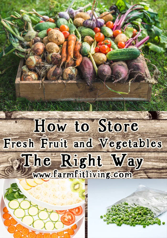 Did you know that there are multiple good ways to make fruits and vegetables stretch just by knowing how to store and preserve them? Here's how to store fresh fruit and vegetables the right way. 
